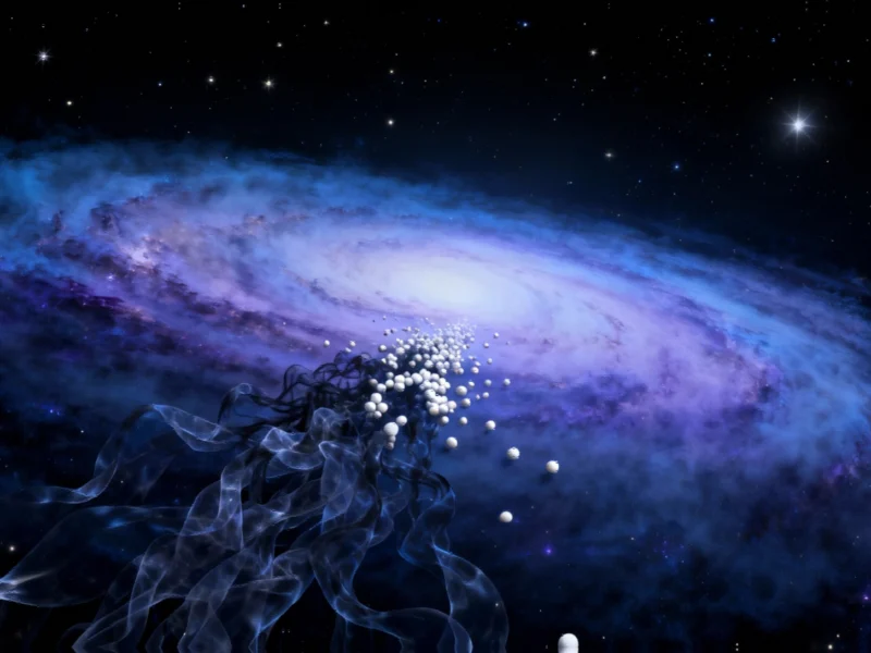 Mysterious glow in Milky Way could be evidence of dark matter