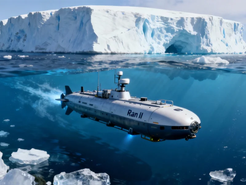 Next-Generation AUV Deployment Advances Polar Research Capabilities - Professional coverage